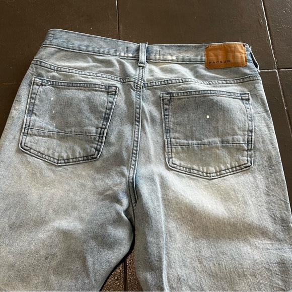 Men's PACSUN Stacked Skinny Distressed Jeans 32/30 - Picture 7 of 11